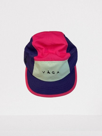 VAGA Club Cap - Aqua/Poster Pink/Purple/Navy Blue