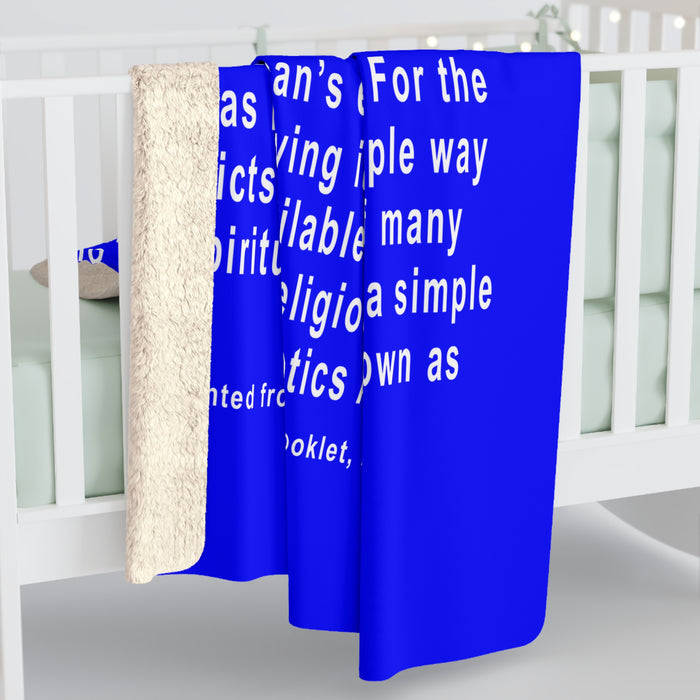 We Do Recover Fleece Blanket