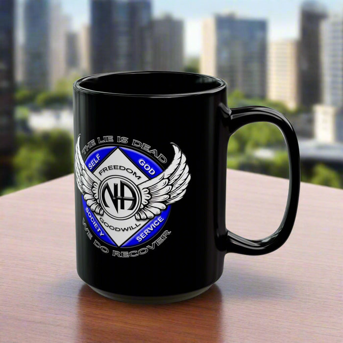 Winged NA Symbol 11/15oz NA Ceramic Mug