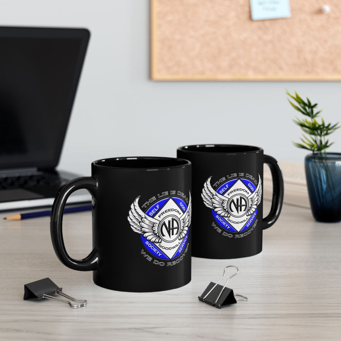 Winged NA Symbol 11/15oz NA Ceramic Mug