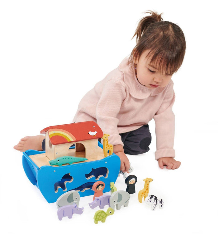 Wooden Shape Sorting Animal Ark