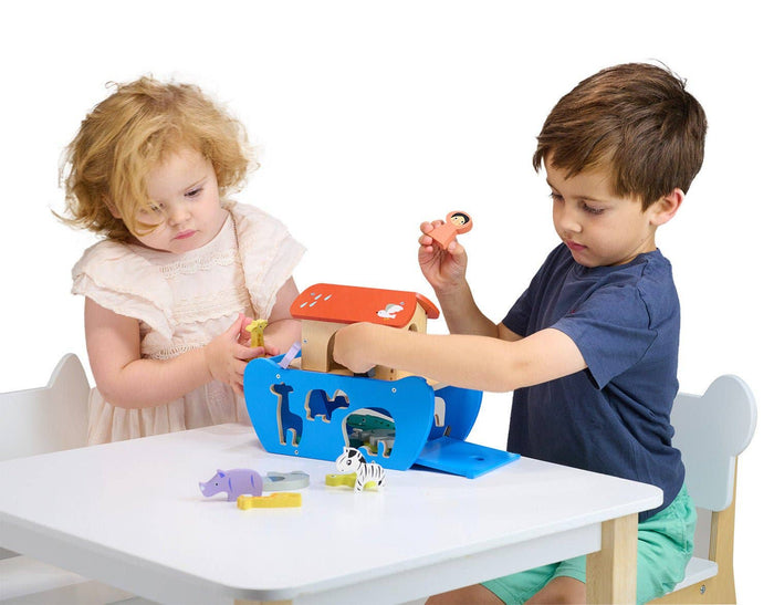 Wooden Shape Sorting Animal Ark