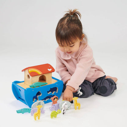 Wooden Shape Sorting Animal Ark