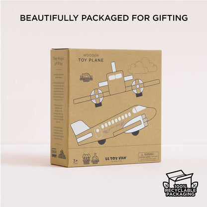 Wooden Toy Plane - Wee Bee Baby Boutique