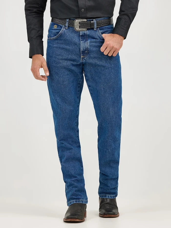 Wrangler Men's George Strait Cowboy Cut Relaxed Fit Tapered Jeans 1031MGSHD