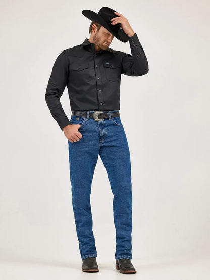 Wrangler Men's George Strait Cowboy Cut Relaxed Fit Tapered Jeans 1031MGSHD
