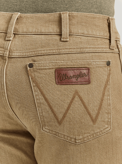 Wrangler Men’s Retro®  Color Wash Saddle Slim Fit Straight Jeans 112345014-Painted Cowgirl Western Store