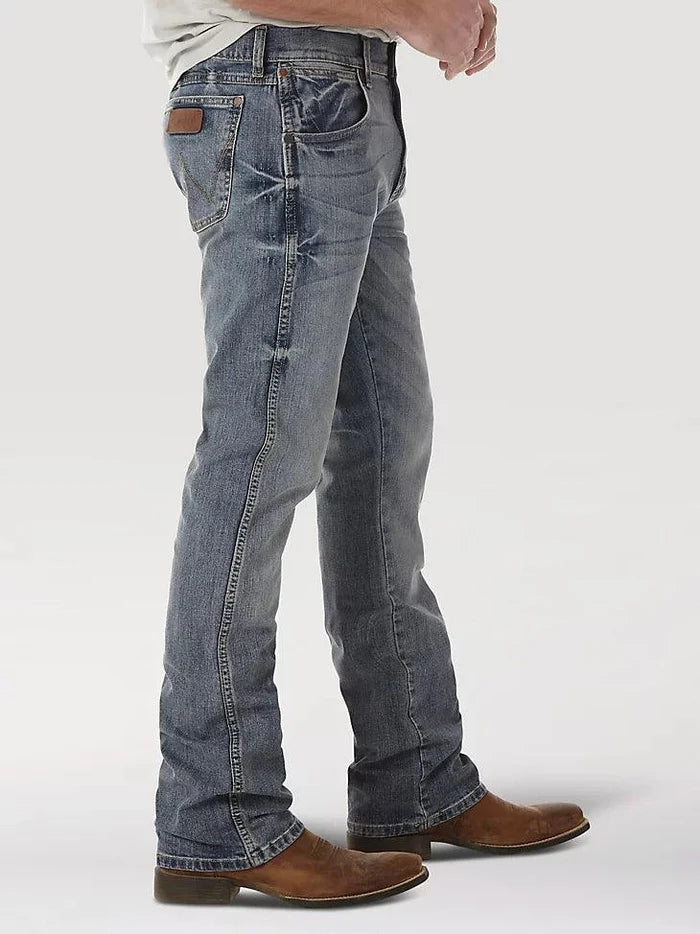 Wrangler Men’s Retro® Greeley Slim Fit Bootcut Jean 77MWZGL-Painted Cowgirl Western Store