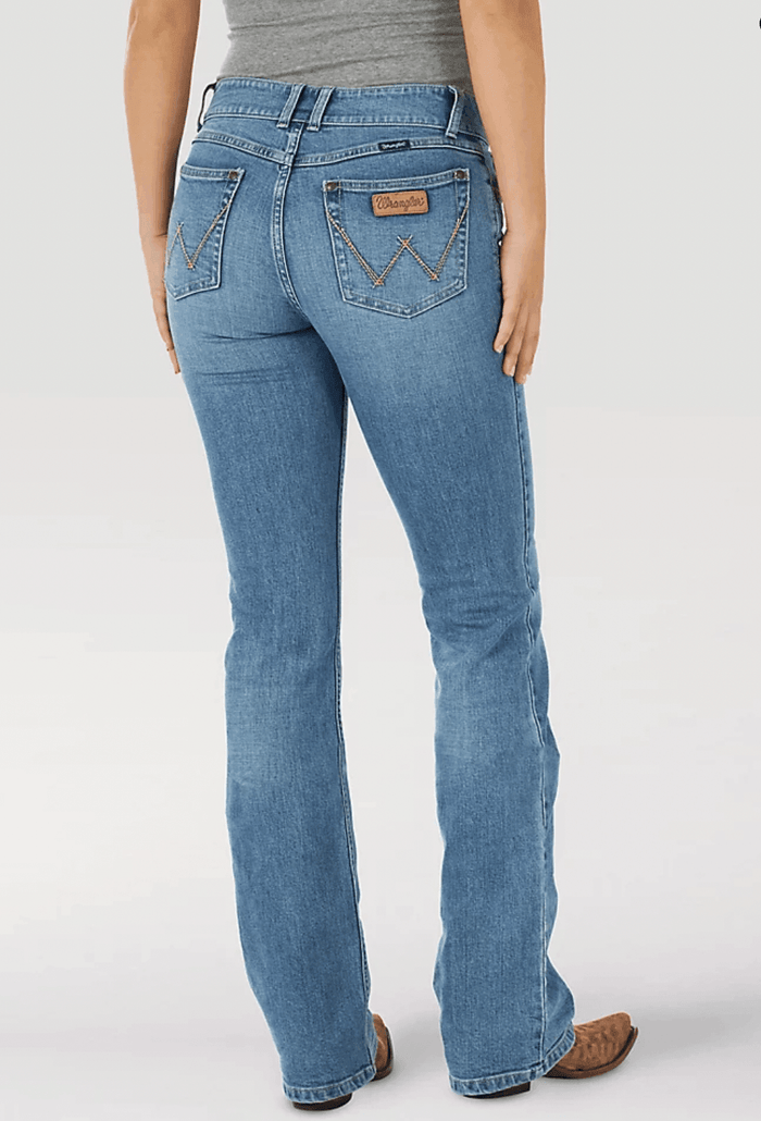 Wrangler Retro Women's Mae Lilibeth Mid Rise Bootcut Jean 112317228