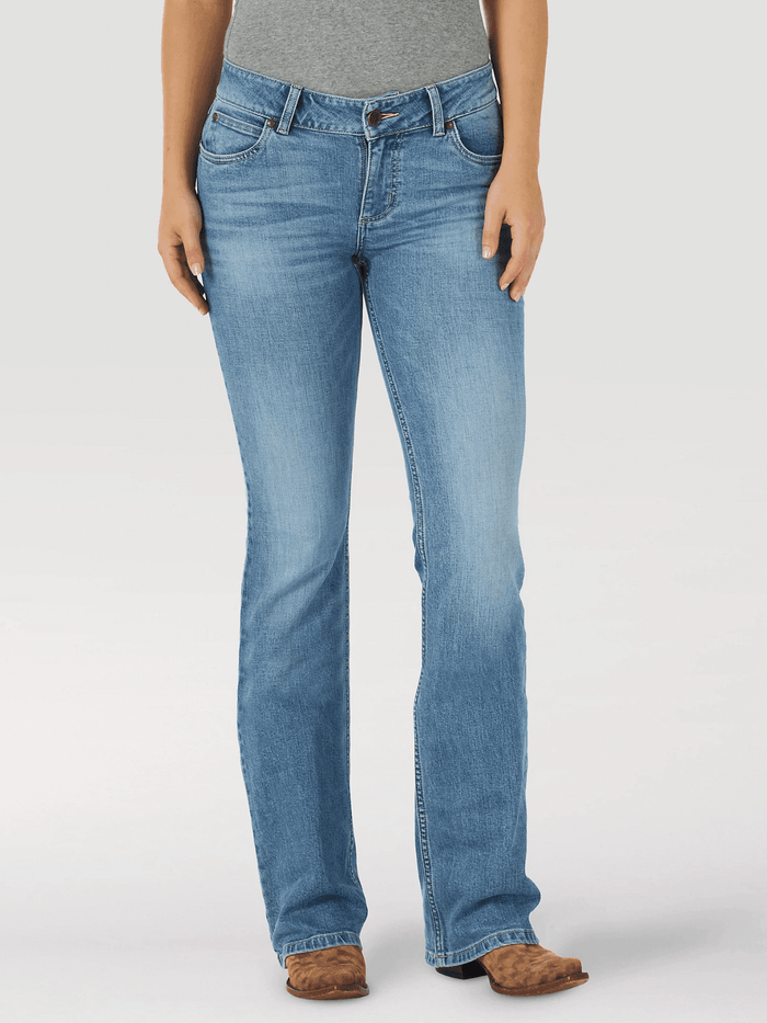 Wrangler Retro Women's Mae Lilibeth Mid Rise Bootcut Jean 112317228