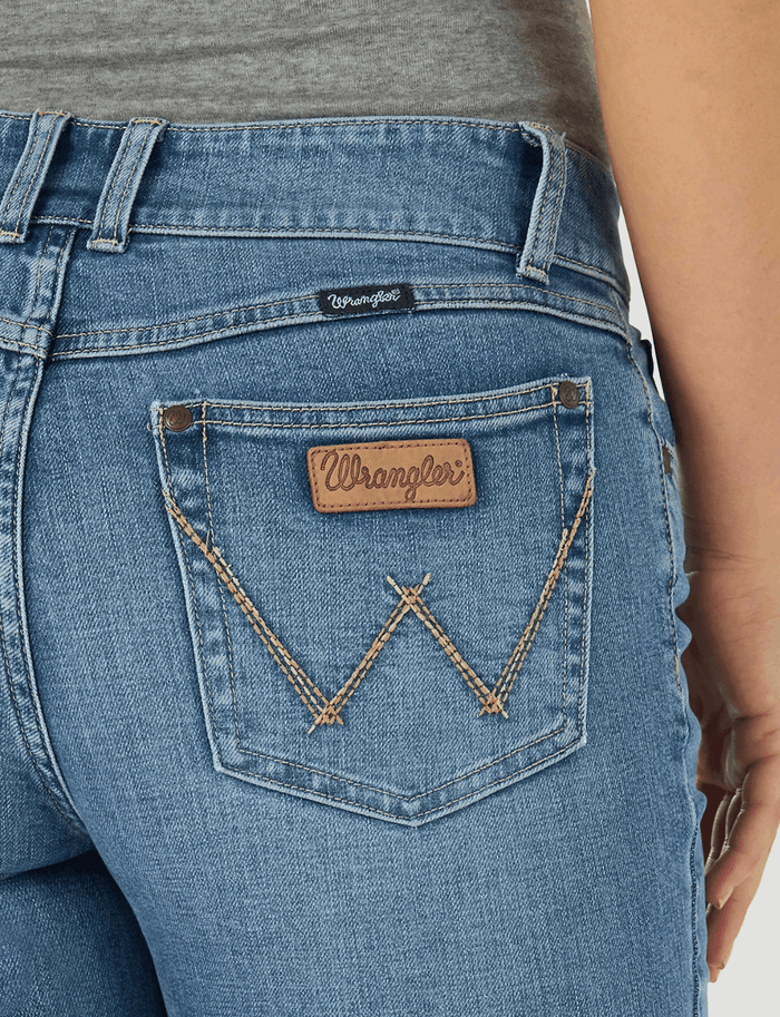 Wrangler Retro Women's Mae Lilibeth Mid Rise Bootcut Jean 112317228