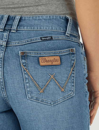 Wrangler Retro Women's Mae Lilibeth Mid Rise Bootcut Jean 112317228