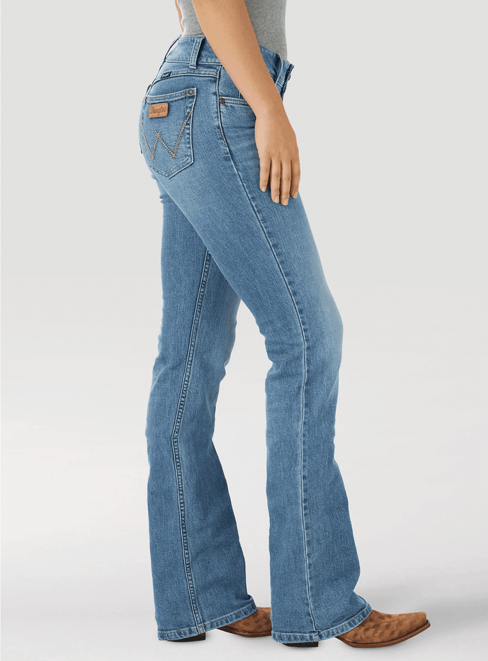 Wrangler Retro Women's Mae Lilibeth Mid Rise Bootcut Jean 112317228